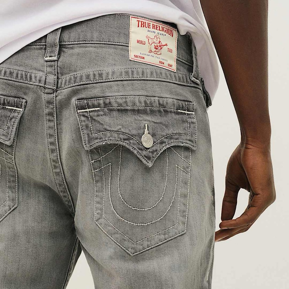 True Religion women Grey Boot Cut Jeans
